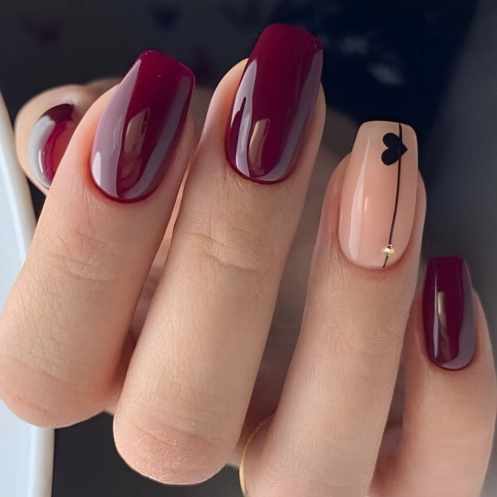 Burgundy Nails: The Perfect Shade for Every Occasion - 8