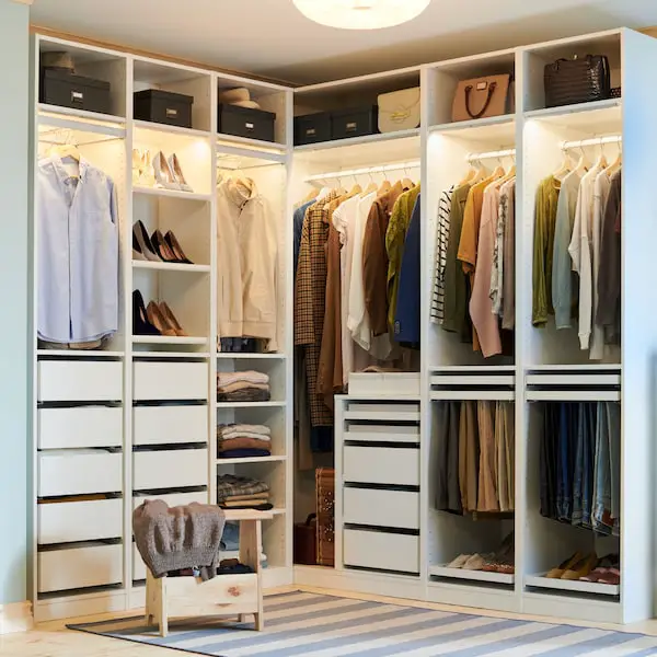 Best Ideas for Organizing Your Space with an IKEA Closet - 10