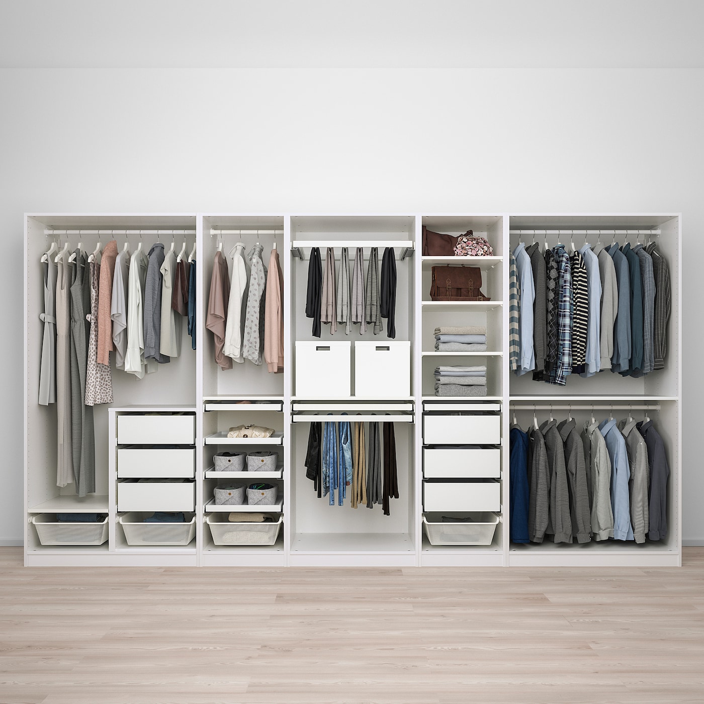 Best Ideas for Organizing Your Space with an IKEA Closet - 3