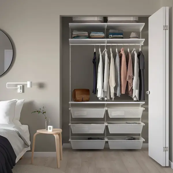 Best Ideas for Organizing Your Space with an IKEA Closet - 6