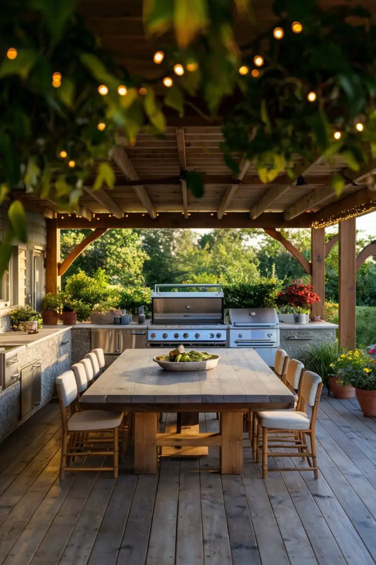 Creative Outdoor Kitchen Ideas for Your Dream Space  - 3