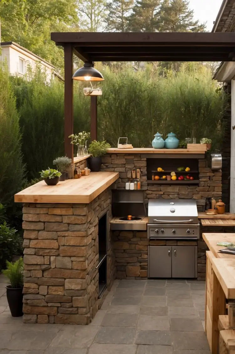 Creative Outdoor Kitchen Ideas for Your Dream Space  - 6