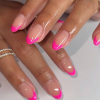 Stunning Ideas for Pink French Tip Nails